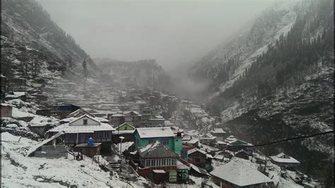 Tosh Village, Himachal | Amazing Snowfall | Incredible India. - YouTube