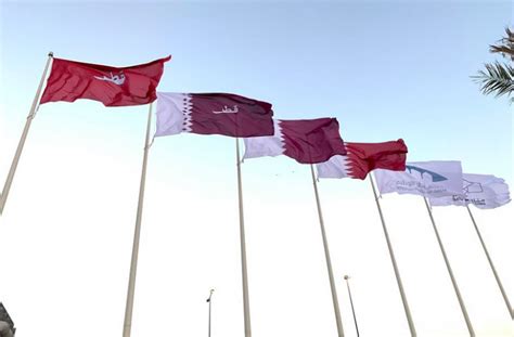 ILoveQatar.net | Qatar Museums installs historical flag display outside ...