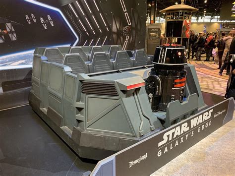 Rise of the Resistance Ride Vehicle at SW Celebration : r/Disneyland