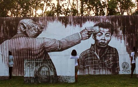 WD paints “Money Kills”, a new mural in Bali, Indonesia – StreetArtNews