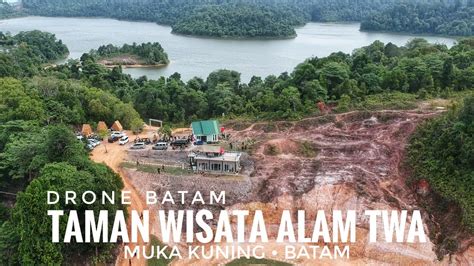 Taman Wisata Alam TWA Muka Kuning Batam Dari Ketinggian | Batam Nature Park | Video Drone Batam ...