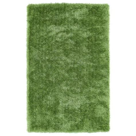 Kaleen Posh Lime Green Rectangular Indoor Handcrafted Area Rug (Common: 8 x 10; Actual: 8-ft W x ...