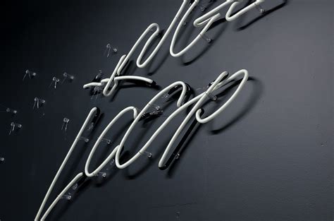 Neon Sign Lettering on Behance