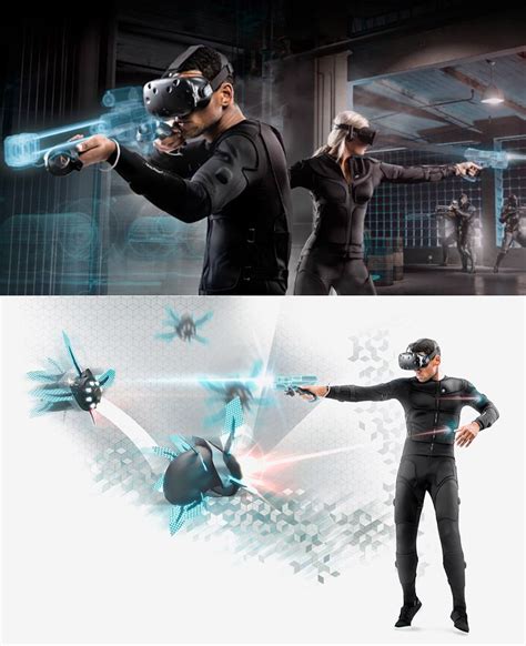 This full-body haptic suit takes VR to the next level. | Black mirror, Cool technology, Virtual ...