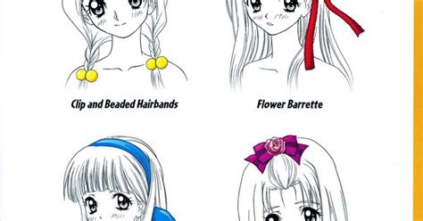 HAIR ACCESSORIES TUTORIAL by Christopher-Hart.deviantart.com | How to ...