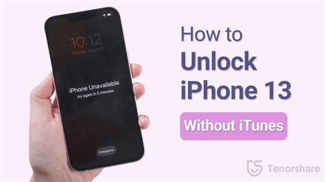 How to Unlock iPhone 13 without Passcode or iTunes - YouTube