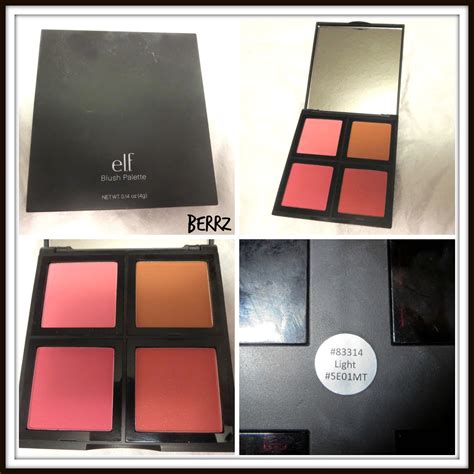 Beauty By Berrz: ELF Blush Palette Review & Swatches