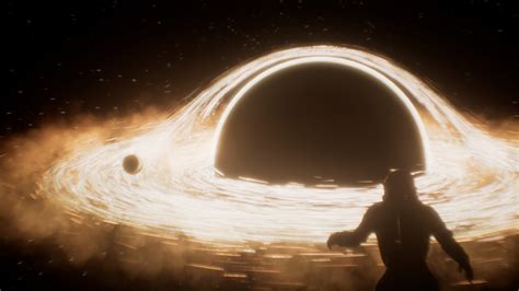 Ammar Keshta - Interstellar black hole scene in unreal