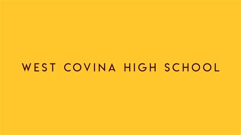 Experience West Covina High School - YouTube