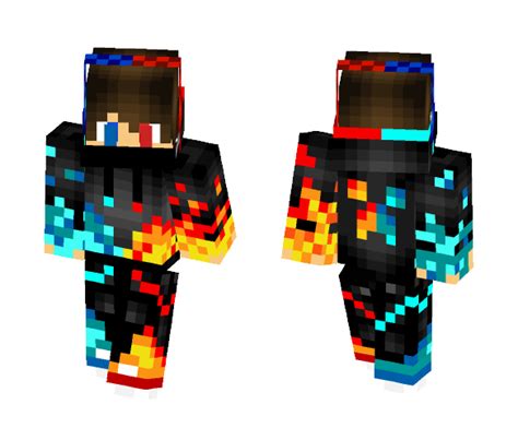 Download fire and ice Minecraft Skin for Free. SuperMinecraftSkins