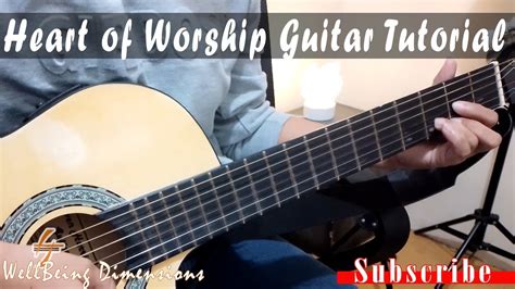 HEART OF WORSHIP | GUITAR TUTORIAL with CHORDS - YouTube