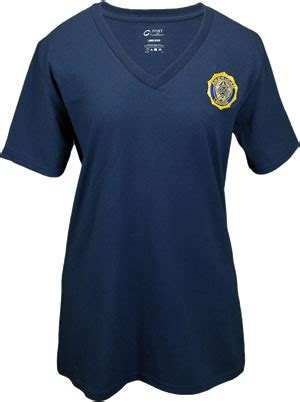 V-neck T-shirt - Legion Emblem (Ladies) - American Legion Flag & Emblem