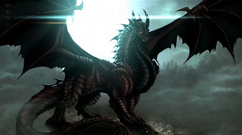 🔥 Free download High Resolution Fantasy Black Dragon Wallpaper HD SiWallpaperHD [1920x1080] for ...