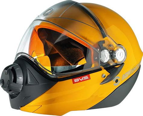 Amazon.com: Ski-Doo BV2S Non-Electric Snow Helmet - Yellow- 2XL: Sports & Outdoors