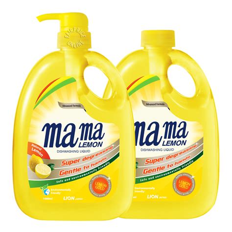 Yezhil Mart - Mama Lemon Gold Dishwashing Liquid Refill Natural Lemon ...