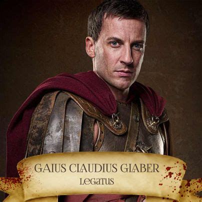 Gaius Claudius Glaber | Spartacus tv, Glaber spartacus, Spartacus