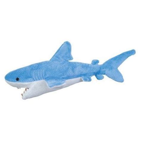 13" Blue Shark Plush Stuffed Animal Toy | Shark plush, Plush stuffed animals, Blue shark