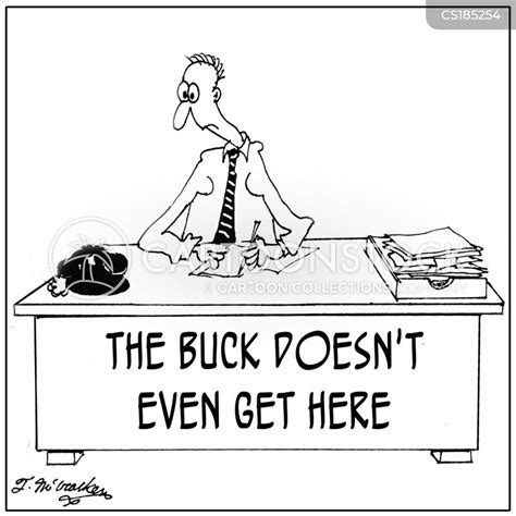 The Buck Stops Here Cartoons and Comics - funny pictures from CartoonStock