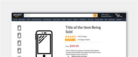 Amazon Product Page Template - Ditch That Textbook