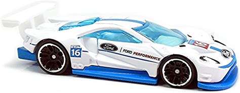 2016 Ford GT Race - 82mm - 2017 | Hot Wheels Newsletter