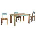 Large Rustic Wood Dining Tables Dining Set And Chairs