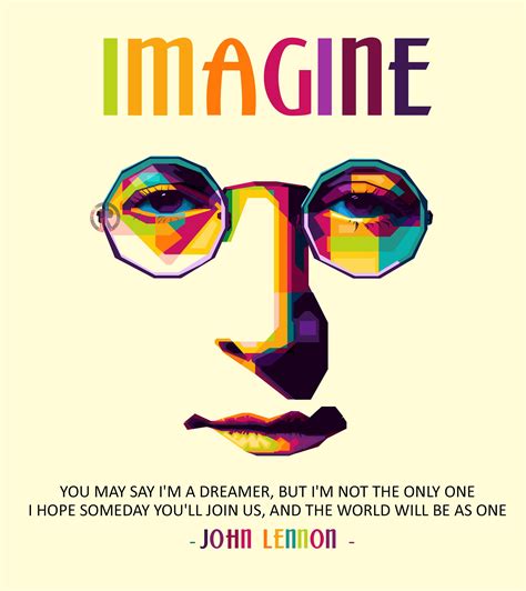 John Lennon - Imagine by Rizkyirawan | Imagine john lennon, John lennon ...