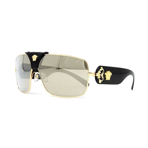 Versace // Men's VE2207Q Sunglasses V1 // Gold