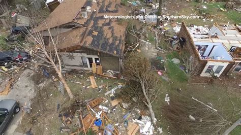 Aerial Footage Shows Pensacola, Florida Tornado Damage - NBC News