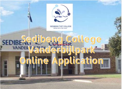 Sedibeng College Vanderbijlpark Online Application - TVET Colleges