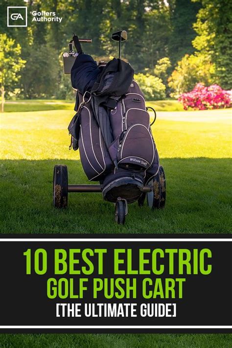 Best Electric Golf Push Carts of 2024 | Golf push cart, Electric golf push cart, Golf