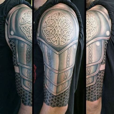 Top 93 Best Armor Tattoo Ideas - [2021 Inspiration Guide] | Celtic tattoos for men, Armour ...