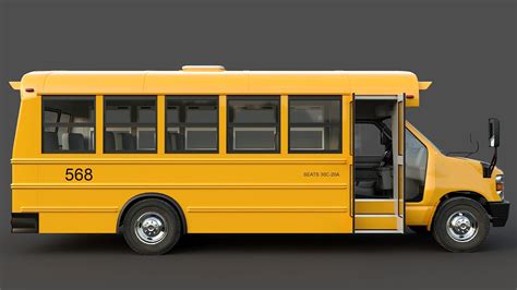 ArtStation - Ford E-Series School bus Type A | Resources