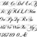 Cursive Calligraphy Alphabet - Google Search | Caligrafia for Fancy Cursive Letters | Cursive ...