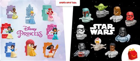 New Disney Princess And 'Star Wars' Happy Meal Toys Hit, 47% OFF