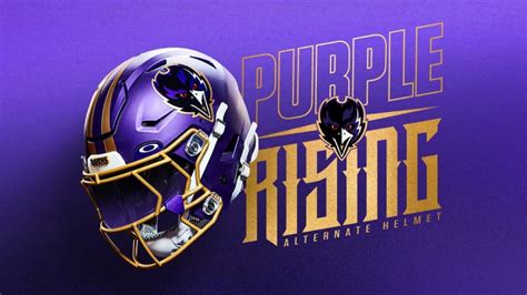 Baltimore Ravens Announce Date for New Purple Helmet Game | Uni Watch