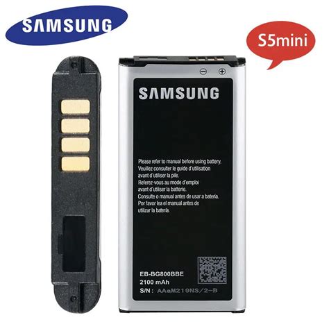 Original Samsung Battery for Samsung Galaxy S5 Mini G800 G800F G800H ...