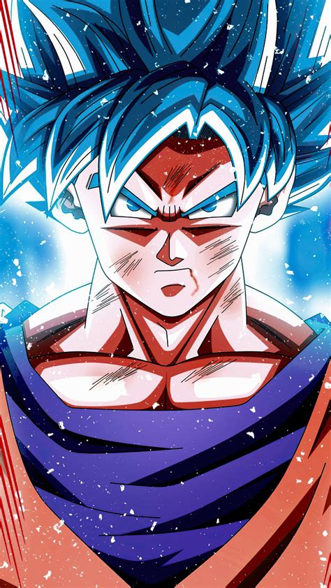 1440x2560 Dragon Ball Goku Blue Kaioken 4k Samsung Galaxy S6,S7 ,Google ...