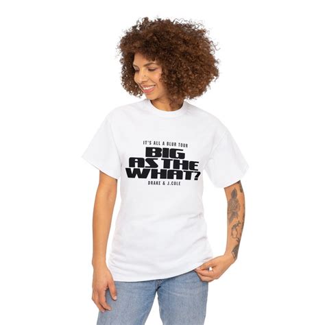 Drake J. Cole Tour Merch Unisex T-shirt, big as the What T-shirt, Tour ...