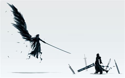 Cloud vs Sephiroth Wallpaper - WallpaperSafari