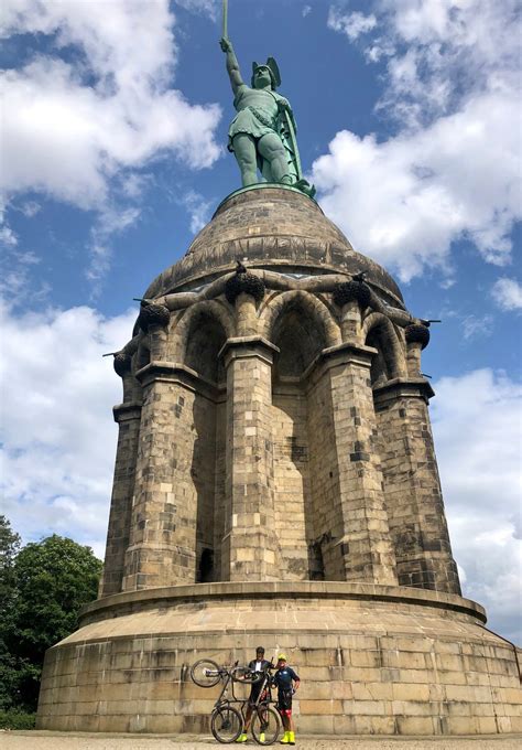 Grotenburg / Hermannsdenkmal von Detmold - Anstiegsprofil