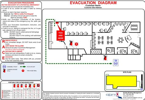 Emergency Evacuation Plan Map