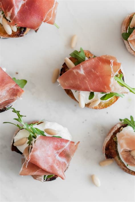 Parma Ham Crostini Recipe - Great Italian Chefs