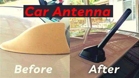 Car antenna installation | DIY - YouTube