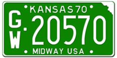 Kansas License Plates - LICENSEPLATES.TV