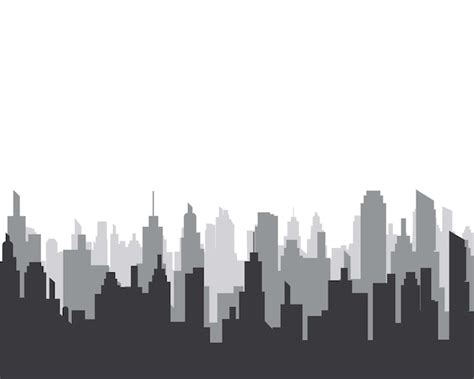 Premium Vector | City skyline vector silhouette