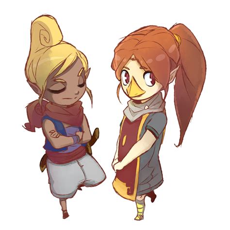 My Art Blog — Have some cute Windwaker characters. I love this...