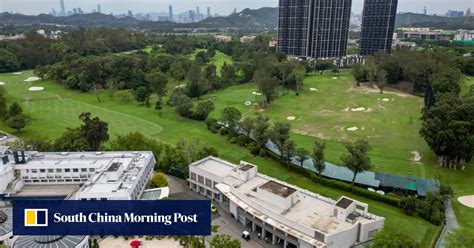 Hong Kong golf course showdown: backers and opponents of government housing plan on plot of land ...