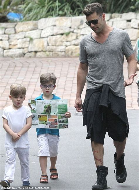 Ricky Martin Kids Hair