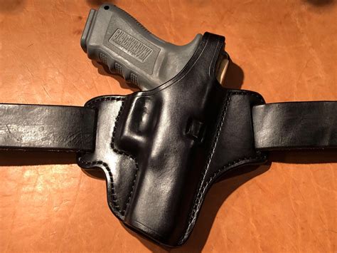 Handmade Leather Holster for Glock 19 | Etsy