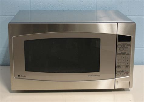 Refurbished GE Healthcare Life Sciences Stainless Steel 1200 Watts Countertop Microwave Model ...